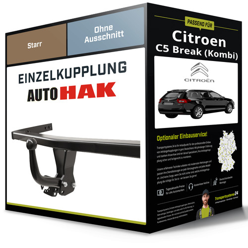 Starre anhängerkupplung für - starre,