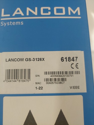 Lancom 3126x managed - gs-3126x,