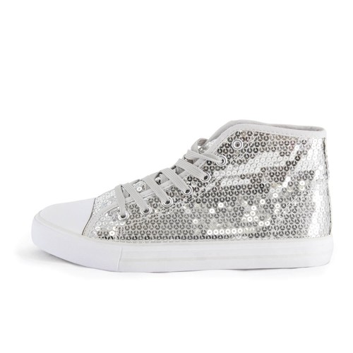 Pailletten sneaker silber - pailletten,