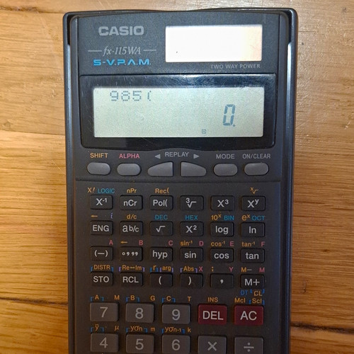 Casio 115wa - casio, fx-115wa
