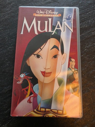 Walt disney mulan vhs - walt,