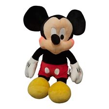 Micky Maus Kuscheltier Stofftier Plüsch Mickey Mouse Wangen Leuchten Disney