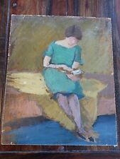 altes doppeltes Gemälde