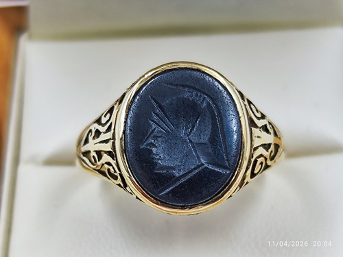 Goldring gelb römischer - kt,