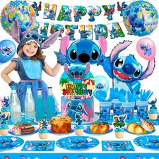 116Pcs Stitch Party Deko