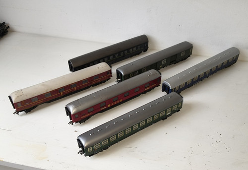 Personenwagen set teilig - h0, personenwagen-set