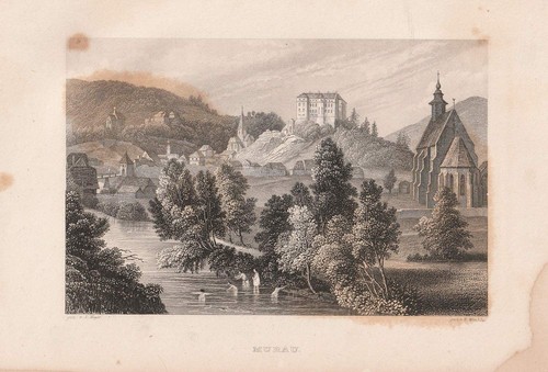 C1850 murau steiermark - c1850,