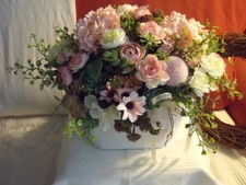 Rosa Rose Blumen Gesteck