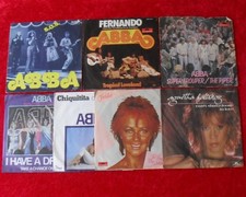 7 Singles 7" Sammlung ABBA -