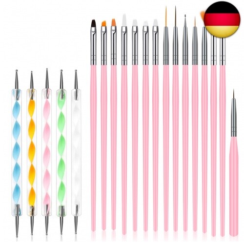 Uraqt stück nagel pinsel - 20,