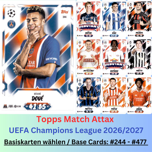 Topps match attax - match, champions