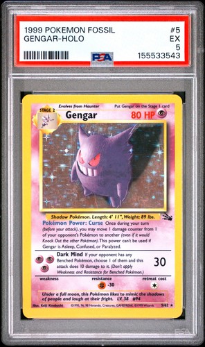 1999 pokemon tcg wotc gengar - 1999, |