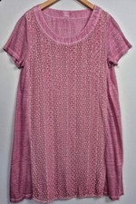 120% Lino Rosa Lagenlook 100%