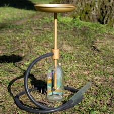 Shisha.ink Wasserpfeife für Absolut Flaschen 0,7 - 1,5 Liter mit Schraubgewinde