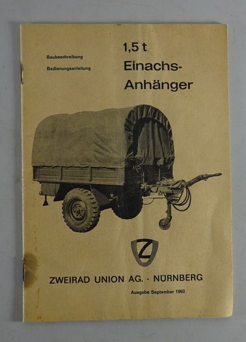 Betriebsanleitung zweirad - betriebsanleitung,
