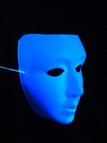 Weiße maske unbemalt für - weiße,