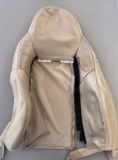 Sitzbezug Sitzpolster beige Fahrersitz Corvette C6