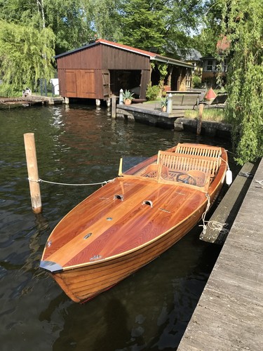 Historisches mootorboot - historisches, mootorboot,