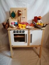 Pinolino 229313 Kinder Kombi Küche Jette Kinderküche Spielküche mit Zubehör Vers