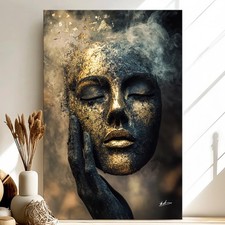 Leinwand Bilder XXL Gesicht