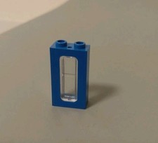 Lego 4035 Fenster 1x2x3 blau