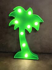 Wneu Aufsteller Palme Deko Mit Licht Batterie Beach Party