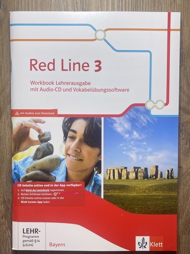 Red line bayern workbook - red,