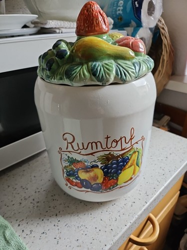 Rumtopf mit deckel - mit,