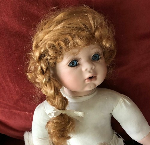 Puppe lutzie perücke blond - puppe,