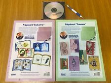 2 x Prägeboard, Bookatrix & Romance, Reddy Glittergirls, mit DVD, Hobbyauflösung