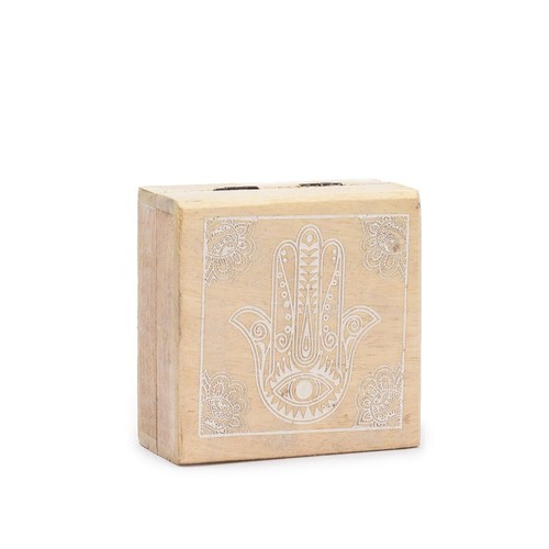 Schachtel kiste holz hamsa - schachtel, 10