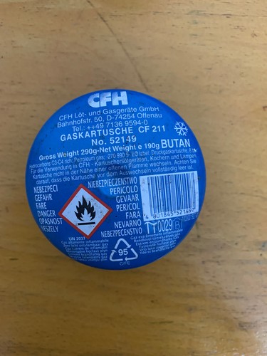 Gaskartusche 190g camping gaz - gaskartusche, 190g,