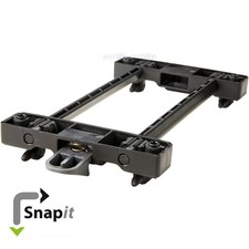 RACKTIME SNAPIT SYSTEM ADAPTER PLATTE 225x120mm KORB TASCHE GEPÄCKTRÄGER HINTEN