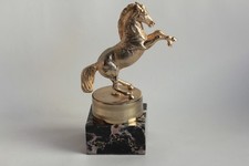Pferd Bronze vergoldet (71334)
