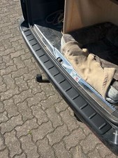 Für VW T5 Transporter Multivan Ladekantenschutz mit Abkantung ABS Schwarz