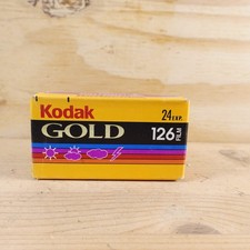 Defekter Kodak Gold 126 Film
