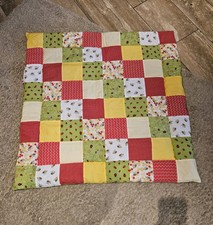 Patchwork,  Babydecke, neu, Handarbeit, Krabbeldecke, Laufstall,  Spieldecke