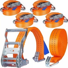 4 x Spanngurte mit Ratsche und