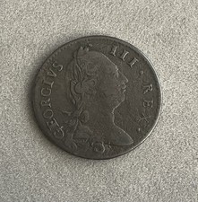 1781 Half Penny - Hibernia -
