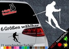 Skifahrer Aufkleber -6