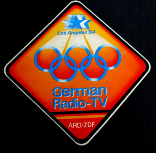 Werbe aufkleber olympic - werbe-aufkleber, games