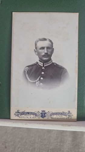 Orig cdv soldat uniform - cdv,