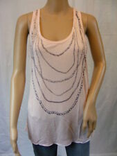 ★ EAST VILLAGE FOX ★ 34    rosa rosé ~ Top Tanktop ~ gedrehter Rücken ~ Shirt