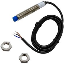 Näherungsschalter Induktiv 12mm M12 PNP Öffner 6...36V DC IP67 Sensor Messing ve
