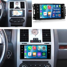 4+64GB Carplay Für Chrysler 300 300 C 2008-2010 Android 15 Autoradio GPS NAVI BT