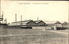 Ak Blanc Misseron Quiévrechain Nord, Lokomotivwerkstätten - 4071761