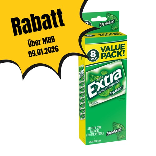 Extra spearmint kaugummi - extra,