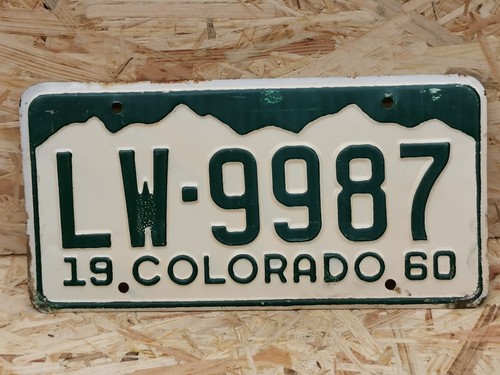 Altes nummernschild usa - nummernschild,