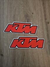 2x Aufkleber Sticker KTM Racing Tuning Biker-MC Motorcross Motorradsport 