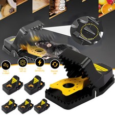 6xRattenfalle Schlagfalle Mausefalle Groß Ratten Falle Köderfalle Tierfalle Maus